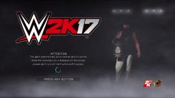 WWE 2K17 Title Screen